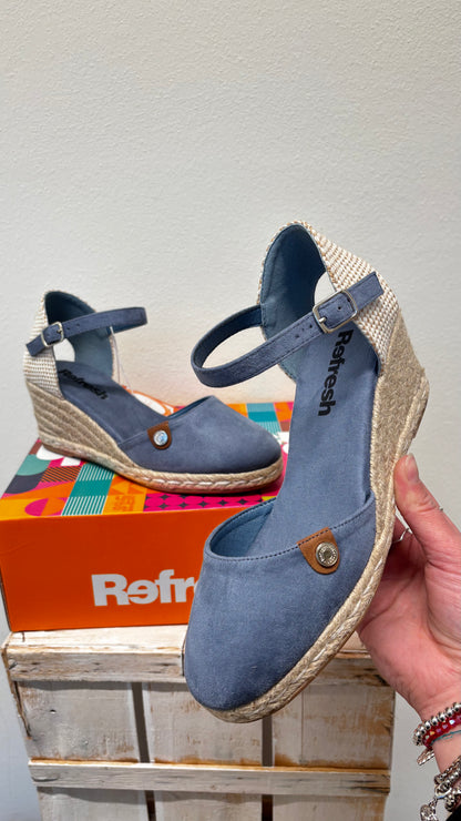 espadrillas con zeppa | 1057