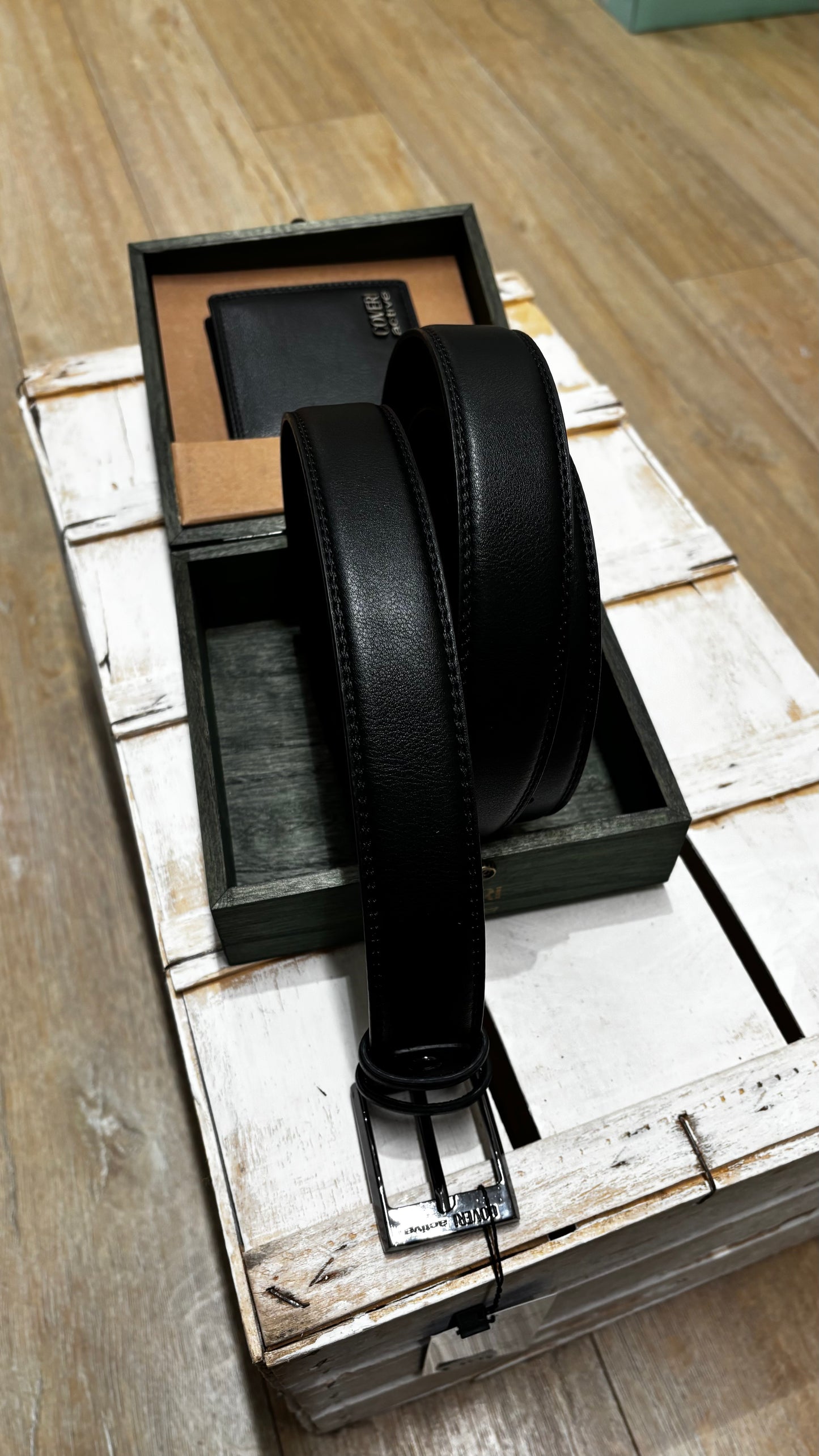 Confanetto cintura + portafoglio