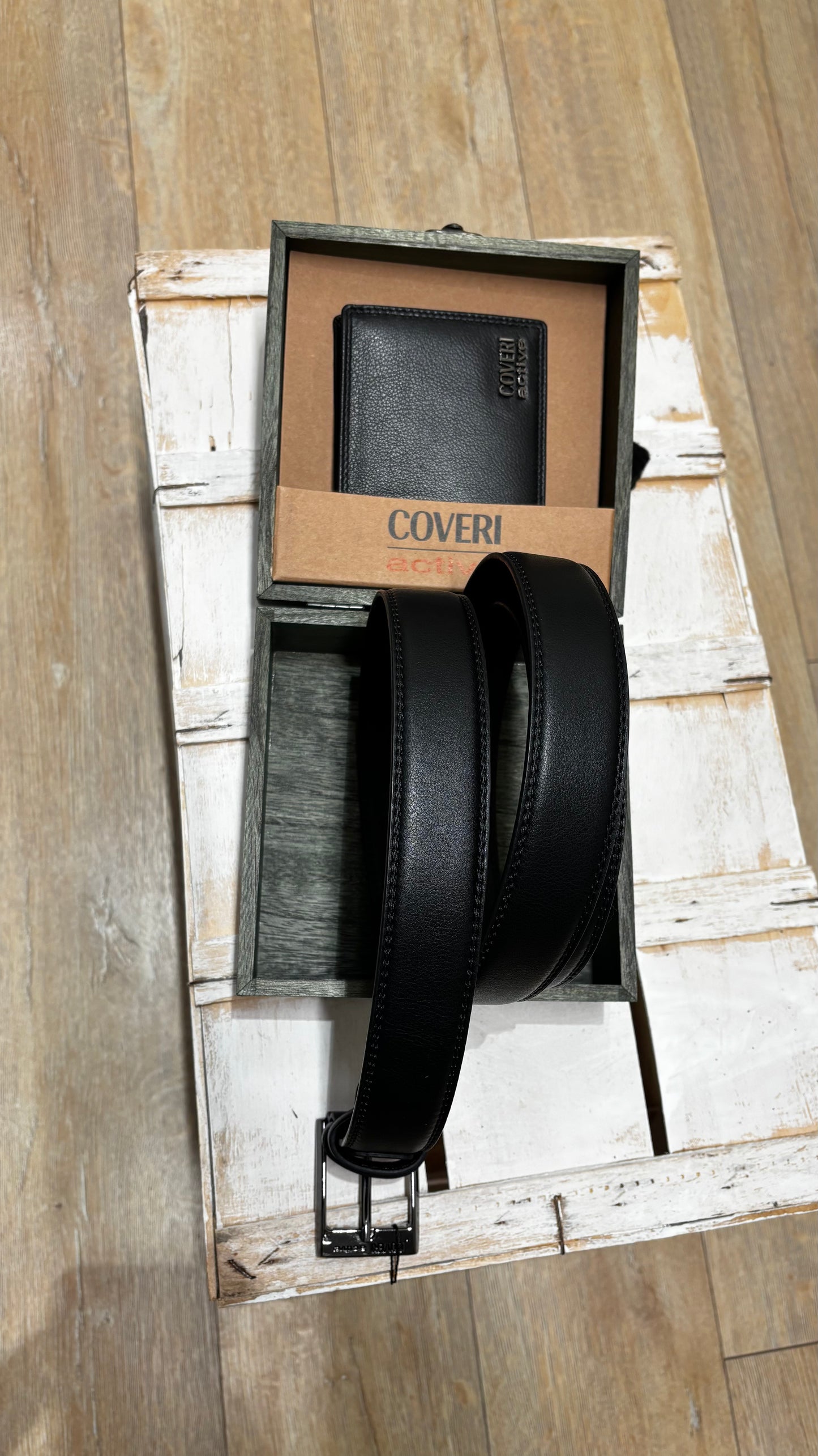 Confanetto cintura + portafoglio